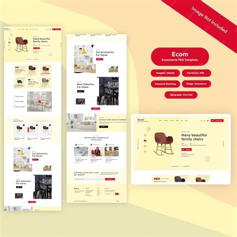 Premium Psd Ecommerce Psd Template