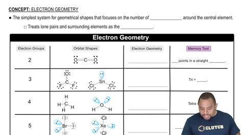 Electron Geometry - Video Tutorials & Practice Problems | Channels ... - Worksheets Library