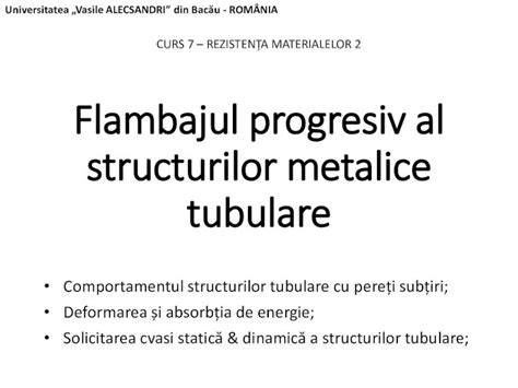 Pdf Flambajul Progresiv Al Structurilor Metalice Dokumen Tips