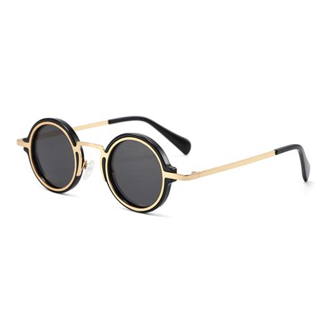 Customized Retro Round frames Polarized Contrast sunglasses Suppliers ...