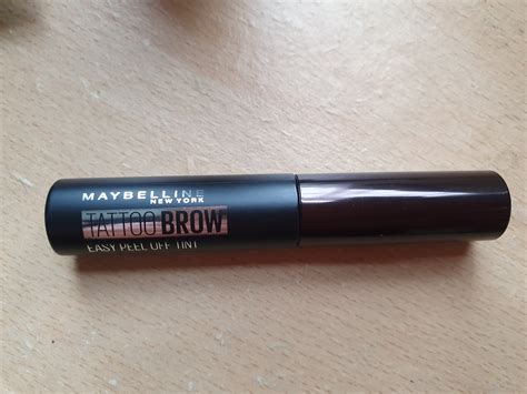 Maybelline Tattoo Brow Easy Peel Off Tint Reviews In Eyebrow Care Chickadvisor