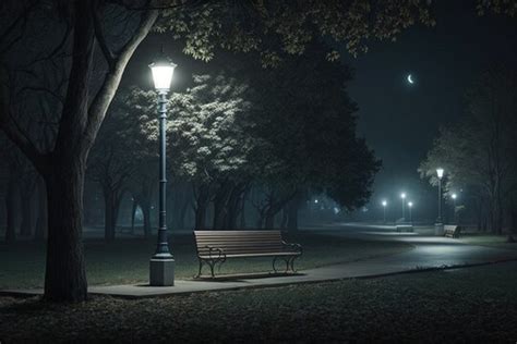 Park Bench At Night Images Browse Stock Photos Vectors And