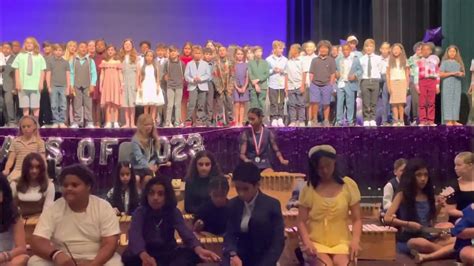 2023 Timber Lakes Fifth Grade Awards Ceremony Performance Youtube