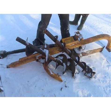 Shaver 3ph Post Hole Digger With 2 Augers 6 12