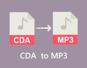 Como converter arquivos CDA para MP3 alta qualidade de saída