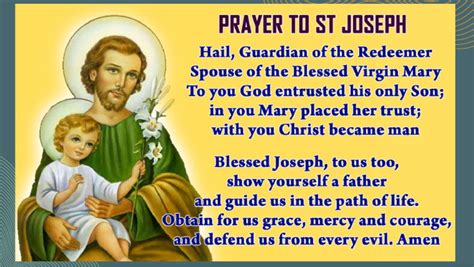 Prayer To St. Joseph | PDF