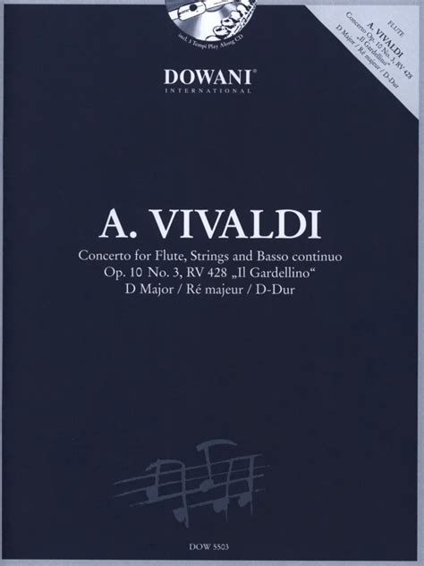 Concerto For Flute Strings And Bc Op No Von Antonio Vivaldi Im