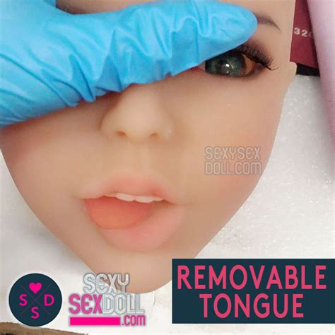 Stick Out Tongue Sex Doll Head Ye N Misaki SexySexDoll