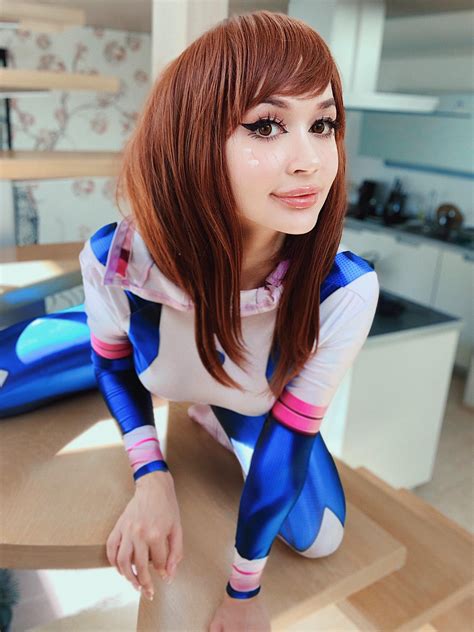 Uraraka From My Hero Academia By Purple Bitch R Cosplaygirls