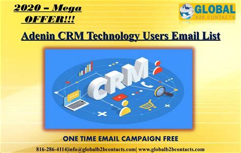 Adenin CRM Technology Users Email List By Laurakatherine882 Issuu