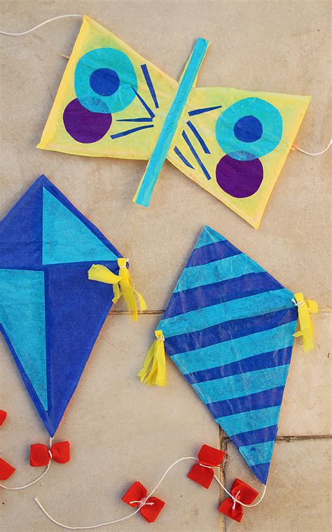 Butterfly Kite Kid's Craft With Straws - creative jewish mom