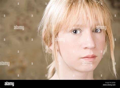 Female Face Eyes Blonde Dapper Accosting Pretty Prettily Prettier Ravishing Stock Photo Alamy