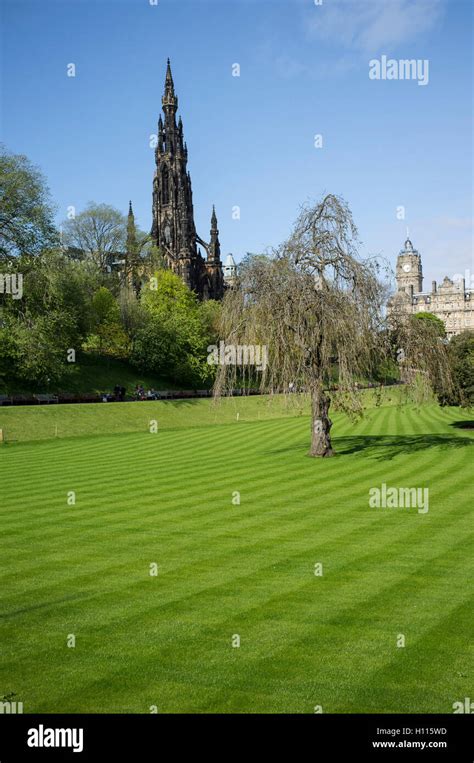 Princes Street Gardens Stock Photo - Alamy