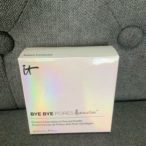 It Cosmetics Makeup It Bye Bye Pores Illumination Poreless Finish Airbrush Pressed Powder