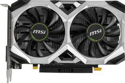 Видеокарта MSI NVIDIA GeForce GTX 1650 GTX 1650 VENTUS XS 4G OCV1 4ГБ ...