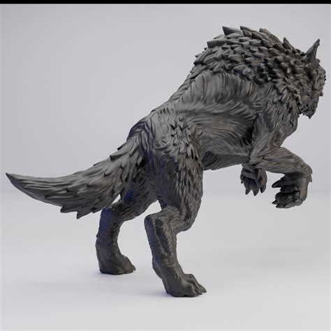 Hot Goblin ダイアウルフC ミニチュア ホットゴブリン TRPG モンスター