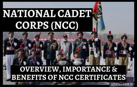 Ncc National Cadet Corps Overview Importance Benefits Of Ncc