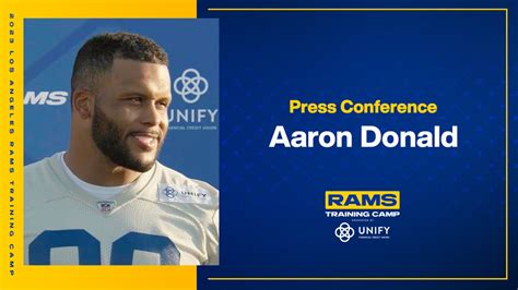 Defensive Tackle Aaron Donald On Being On A Rams Defensive Line With So