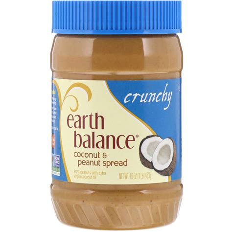 Earth Balance Coconut Peanut Spread Crunchy 1Source