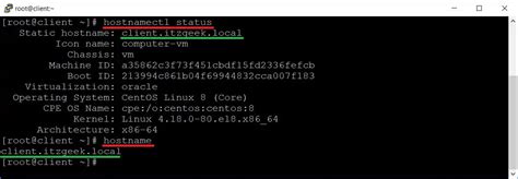 How To Set Change Hostname In CentOS 8 RHEL 8 ITzGeek