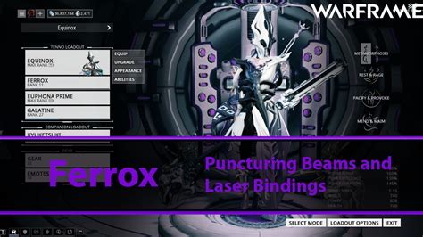 warframe ferrox onthespot youtube