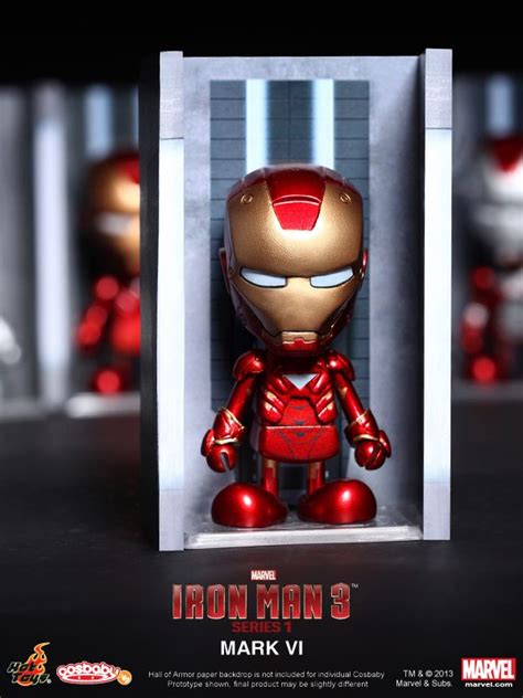 Hot Toys Iron Man Cosbaby Figures The Toyark News