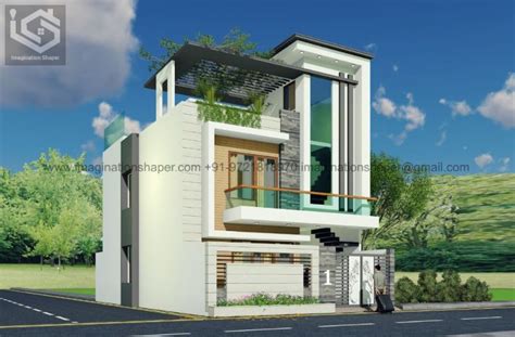 Corner House Design Plan Customized Designs By Professionals Imagination Shaper