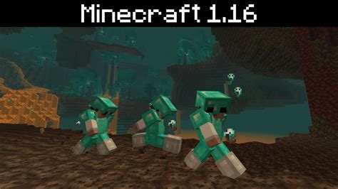 Minecraft 116 Nether Gold Ore Soul Speed Enchantment Twisting