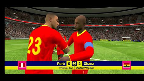 Efootball Per Vs Ghana Entretenimiento Digital Youtube