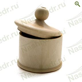 Солонка с крышкой из липы - Посуда из липы - купить по цене ...