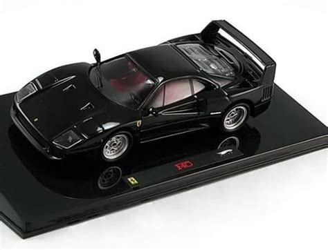 Ferrari F40 1987 1992 Schwarz 1 43 Von Hot Wheels Elite Neu Und Originalverpackt In