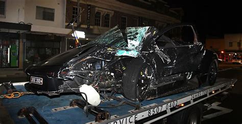 Lamborghini Murcielago Crashed By 22 Year Old Showing Off