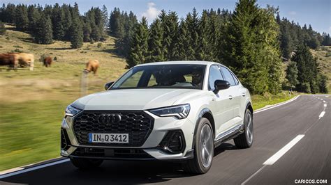 Audi Q3 Sportback | 2020MY (Color: Dew Silver) | Front Three-Quarter