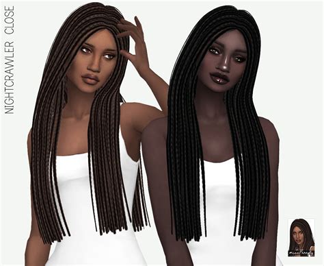 Sims 4 Braids Cc