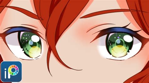 How To Draw Anime Eyes On Ibis Paint X Youtube