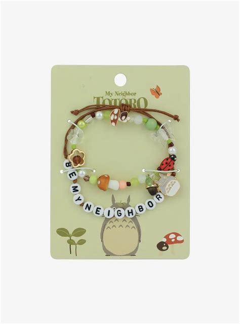 Hot Topic Studio Ghibli My Neighbor Totoro Bracelet Set Mall Of America