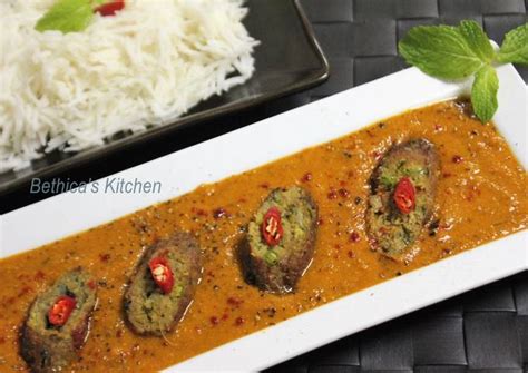 Mutton Seekh Kebab in Tomato Gravy Recipe by Bethica Das - Cookpad