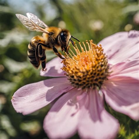 Premium Photo The Buzzing World Of Bees Exploring The Vital Role Of