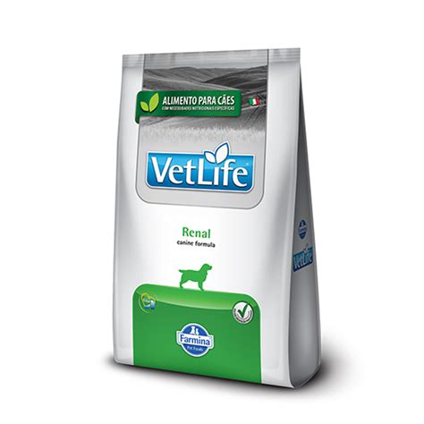 Ração Farmina Vet Life Renal para Cães Adultos 2Kg – Terra Zoo