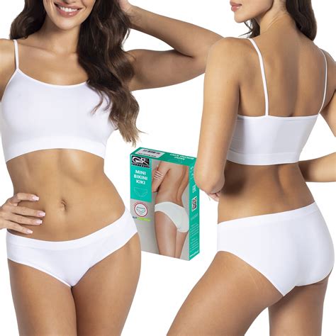 Bezszwowe Figi Gatta Kiki Mini Bikini Bia E L Cena Opinie Allegro