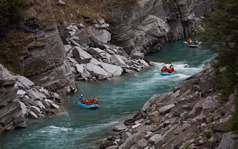 White Water Rafting From Queenstown On Shotover River Go Orange New