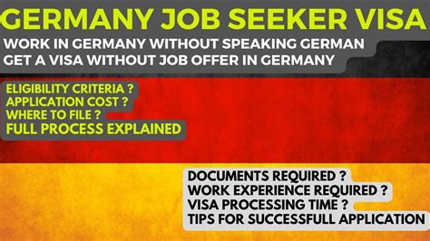 Germany Job Seeker Visa Work In Germany Move To Germany Without Job