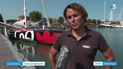 La Parole à Yannick Bestaven Navigateur à La Rochelle Youtube