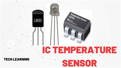 IC Temperature Sensor LM 35 YouTube