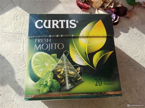 Чай в пирамидках Curtis Fresh Mojito - «Освежающий Мохито от Curtis ...