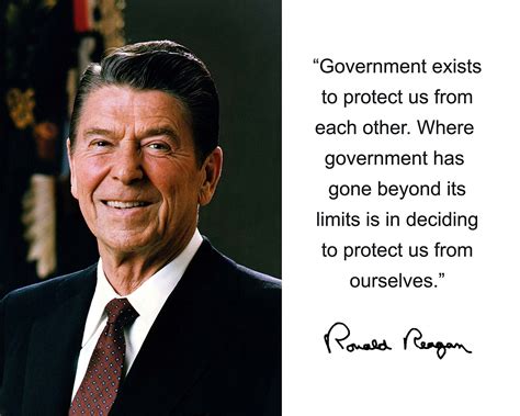 Ronald Reagan Quotes About Government