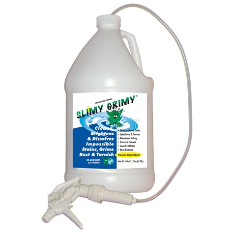 Slimy Grimy Liquid (1) 1 gal. Liquid w/remote sprayer - Slimy Grimy