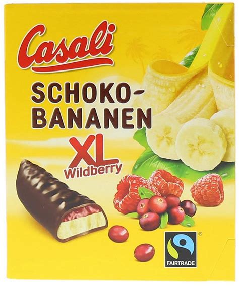 Casali Schoko-Bananen XL Wildberry Himbeere Preiselbeere - naschkater ...