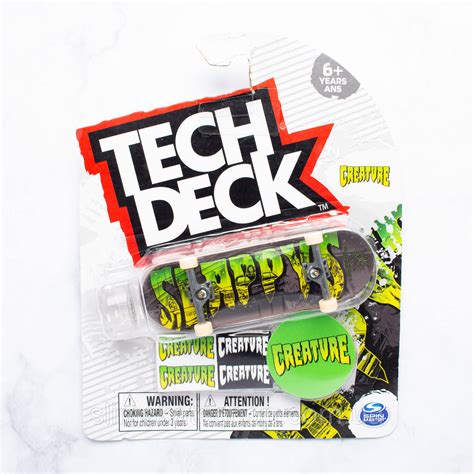 Фингерборд Tech Deck Creature Skateboards 32 Мм + Ключ, Стикеры ...