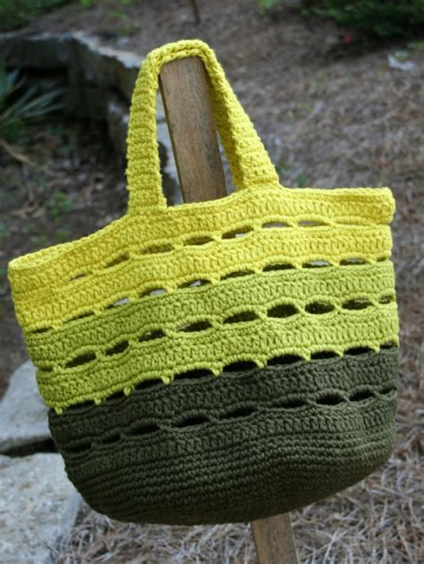 Beautiful Skills Crochet Knitting Quilting Crocheted Stash Bag Basket Free Pattern